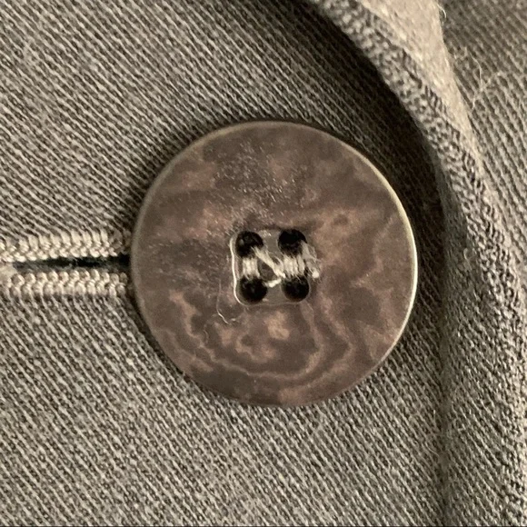 GIORGIO ARMANI Le Collezioni Wool Stretch 5 Button Blazer Jacket Grey Career 10 - Picture 6 of 15